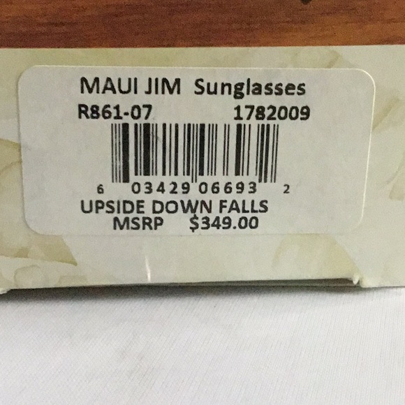 MAUI JIM UPSIDE DOWN FALLS POLARIZED. - Picture 6 of 6
